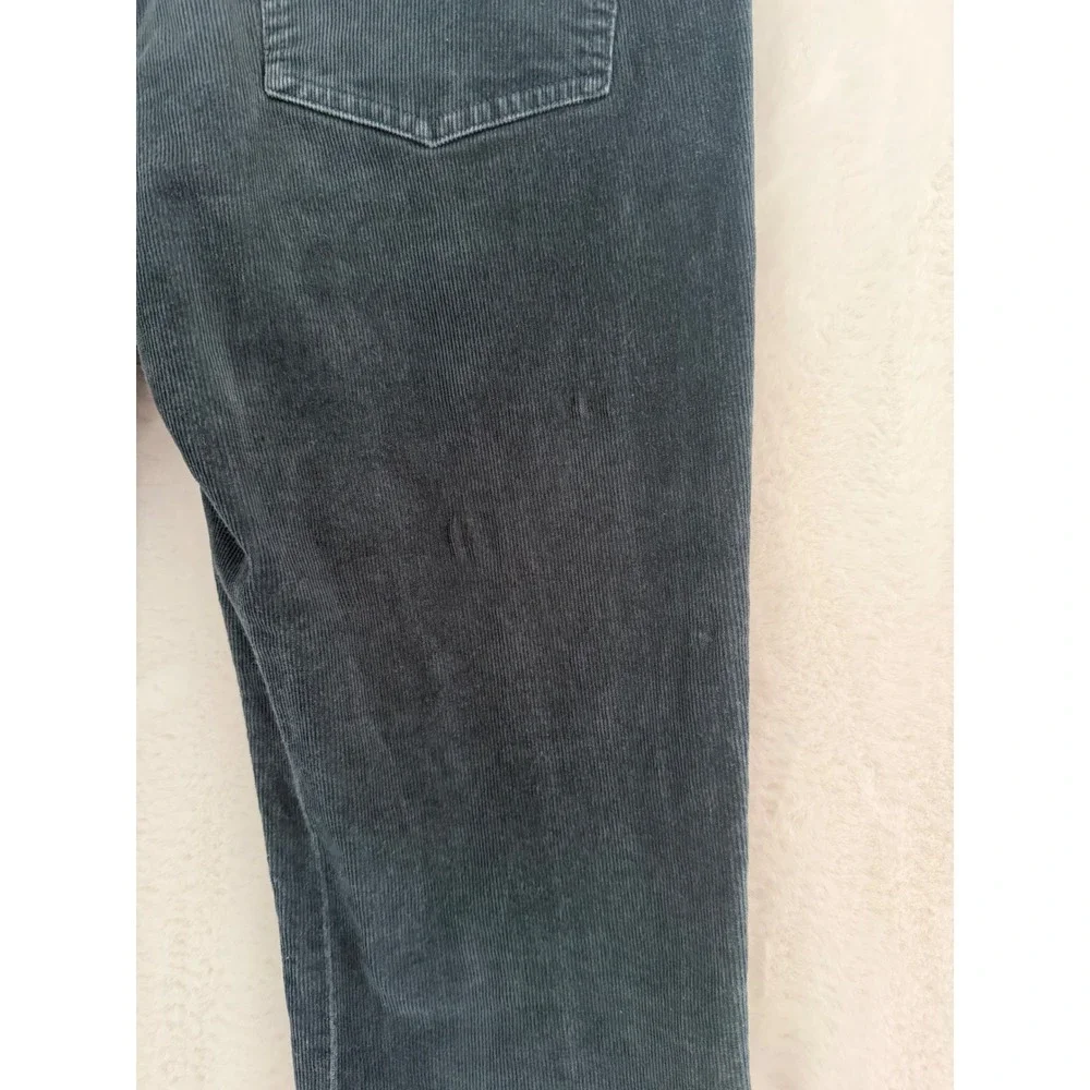 United By Blue Mens Corduroy Pants‎ Size 30 Slate Blue Fine Wale 5-Pocket Slim